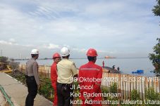 Polres Priok lakukan patroli obyek vital