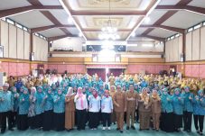 200 Kader Posyandu ikuti rakor di beri edukasi dan pembekalan