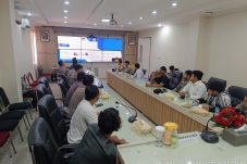 Satker di Polres Pelabuhan Tanjung Priok mengikuti kegiatan E-learning