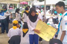 Ribuan Pelajar se Jakarta Utara Ikuti Ujian PMR di Kantor PMI Jakarta Utara
