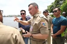 Pemkot Jakarta Utara Pastikan Kesiapan Hadapi musim hujan saat kunjungi Waduk Pluit