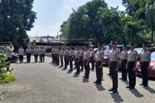 Polsek Kemayoran Sambut Siswa Bintara Polri, Mulai Latja hingga Orientasi Lingkungan