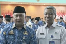 ASN dan PJLP Walikota JU Lakukan tes urine oleh BNN Kota Jakarta Utara