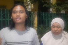 pencurian kendaraan roda 2 di cempaka baru PAM 1 saat ujan deras