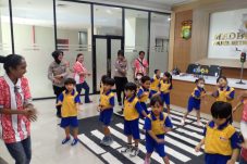 Polisi Sahabat Anak, Sat Lantas Tangerang Kota Ajak Anak-anak Kenali Keselamatan Jalan