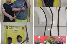 Patroli Resmob Gagalkan Aksi Tawuran, Lima Pemuda Diciduk dengan Sajam