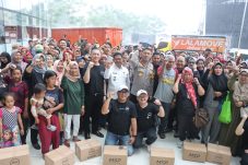 Sinergi Sosial: Yayasan MSP Bersama Polres Metro Tangerang Kota Bagikan 1.000 Paket Sembako