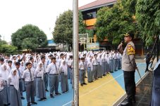 819 Siswa SMKN 45 Jakarta Ikuti Penyuluhan Kamtibmas
