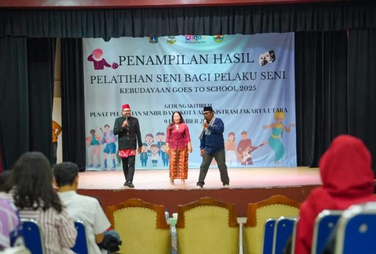 Upaya nyata generasi muda mencintai Seni Ratusan Pelajar Jakut Ramaikan Pentas Hasil Pelatihan Seni