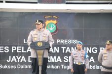 Pimpin Apel , Kapolres Priok ajak seluruh elemen masyarakat jaga kondusivitas wilayah