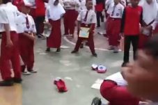 Mencekam di SDN 01 , mobil pengangkut MBG menerobos dan tabrak siswa-siswi juga guru