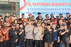 Kapolres Metro Tangerang Kota Tegaskan Keamanan Tanggung Jawab Bersama Lewat Apel POTMAS