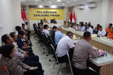 Cegah Kerawanan Kamtibmas-Macet Natal dan Tahun Baru , Polres Priok Rakor Lintas Sektoral