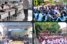 Polisi Hadir di Sekolah, Bhabinkamtibmas Sampaikan Pesan Kamtibmas Jelang Liburan