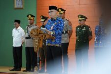 Upacara Hari Bela Negara ke-77 bersama berbagai Organisasi Kemasyarakatan