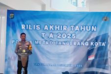 Rilis Akhir Tahun Polres Metro Tangerang Kota Evaluasi Situasi Kamtibmas dan Pelayanan Kepolisian di Tahun 2025