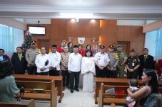 Forkopimko Jakarta Utara Monitoring, komitmen menjaga toleransi lintas Agama di malam Misa Natal