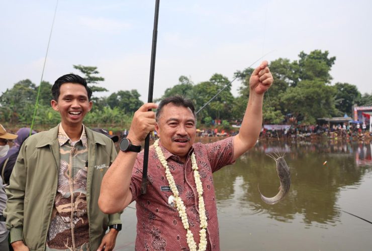 Resmikan Objek Wisata Situ Rawa Toke, Wawali Harris Bobihoe : Potensi Tingkatkan Perekonomian Warga Masyarakat