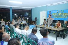 Ngopi Kamtibmas, Kapolres Metro Tangerang Kota Tegaskan Komitmen Zero Tawuran
