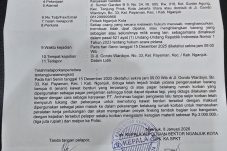 Dugaan pekerja Archimax masuk rumah tanpa izin akhirnya di laporkan ke Polsek Nganjuk