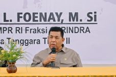 Ir. Eston L. Foenay, M.Si ajak mahasiswa memahami pentingnya pengamalan Empat Pilar