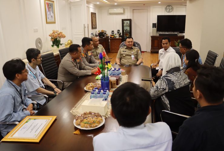 Bangun sinergi kamtibmas Polres Priok kunjungi Pemkot Jakarta Utara
