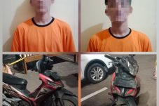 Dua Pencuri Motor Ditangkap Polisi di Karawaci, Satu Unit sepeda motor Jadi Barang Bukti
