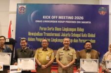 Sudin LH Jakarta Utara Raih Penghargaan Unit Kerja Terbaik dalam Pengurangan Sampah sebagai kado awal tahun