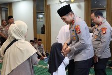 Polres Pelabuhan Tanjung Priok Gelar Doa Bersama dan Santunan Anak Yatim Piatu