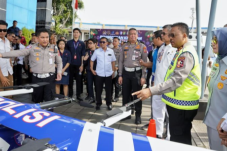 Awasi Lalu Lintas dari Udara, Korlantas Polri Resmi Operasikan ETLE Drone Presisi