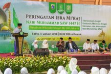 Fredy Hadiri peringatan Isra Mi’raj Nabi Muhammad SAW 1447 Hijriah Bersama Pimpinan NU Provinsi DKI Jakarta