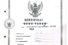 Telah Hilang Surat Sertifikat Tanah
