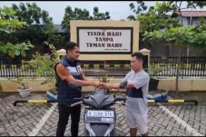 Sepeda Motor dicuri, Unit Reskrim Polsek Sunda Kelapa Kembalikan ke Pemilik