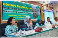 Wakil Camat Koja Membuka Kegiatan Forum Kelurahan RBU dan Kelurahan Lagoa