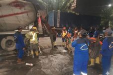 Gercep Sudin Sda Jakarta Utara Perbaikan Penyebrangan Perempatan Jalan Gedong Panjang