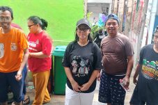 Warga RT 002/012 Kelurahan Kalibaru Kecamatan Cilincing Jakarta Utara adakan Kerja Bakti Bersama