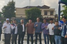 Padi Tangsel Gelar Buka Bersama, 1447 Bok Takjil Dibagian di Alun-alun Pondok Aren