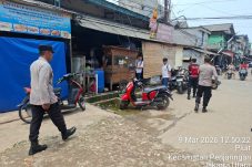 Polsek Sunda Kelapa Gencar Patroli di Titik-titik Padat Penduduk