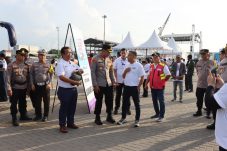 Program Mudik Gratis Pelindo 2026 Berangkat dari Tanjung Priok, Kapolres Aris Wibowo Pimpin Pelepasan Ribuan Pemudik