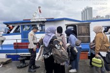 Pengawasan Dermaga Kali Adem: Polisi Imbau Life Jacket dan Kapasitas Kapal
