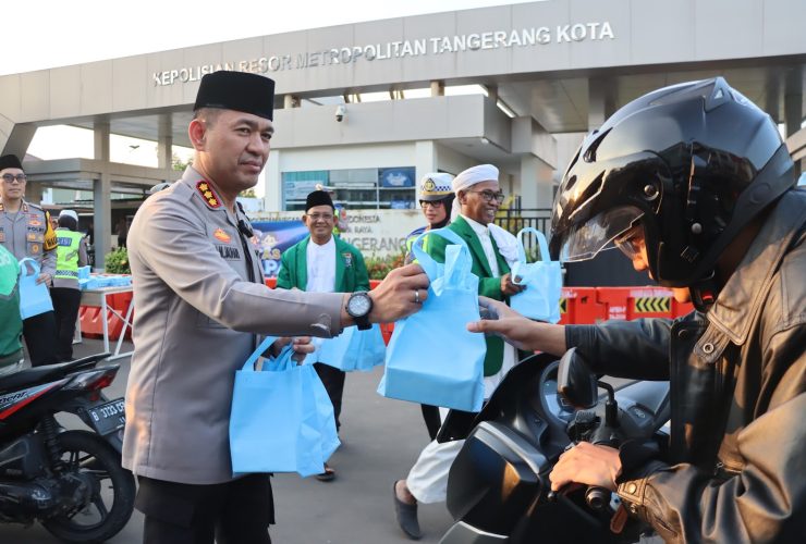 Perkuat Kamtibmas Jelang Idul Fitri, Polres Metro Tangerang Kota Jalin Silaturahmi Erat dengan Tokoh Agama