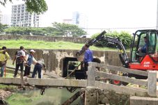Percepat Pemulihan Aktivitas,KOREM 052/Wkr Bangun Jembatan Penghubung di Kecamatan Pinang