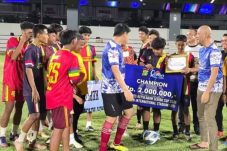 Penuh Sportivitas, Turnamen Sepak Bola Polres Kepulauan Seribu Selesai Gandeng Karang Taruna
