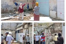 Kepala Pasar Gardu Asem Bungkam, Warga Keluhkan Rumah Retak Diduga Dampak Proyek