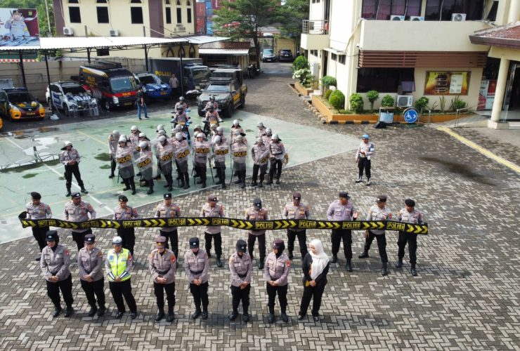 Jelang May Day 2026, Polres Pelabuhan Tanjung Priok Tingkatkan Kesiapsiagaan dengan Latihan Dalmas