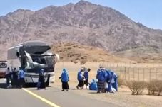 Dua Bus Jemaah Haji Indonesia Tabrakan di Madinah, 10 Jemaah Luka
