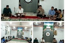 Wujud Kepedulian, Kapolsek Kemayoran Hadiri Yasinan dan Tahlil Korban Kecelakaan Kereta Api