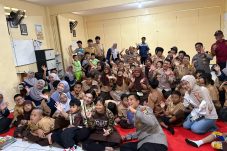 Bukan Sekadar Jaga Keamanan, Polsek Curug Hadirkan Senyum di Sekolah Khusus Pelangi Anakku