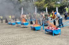 Bea Cukai Banten Musnahkan Barang Ilegal Senilai Rp34,81 Miliar, Selamatkan Potensi Kerugian Negara Rp24,72 Miliar