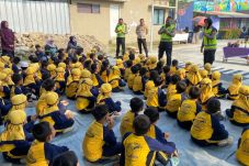 Lewat Polsanak, Polisi Kenalkan Keselamatan Berkendara Sejak Dini ke Anak TK
